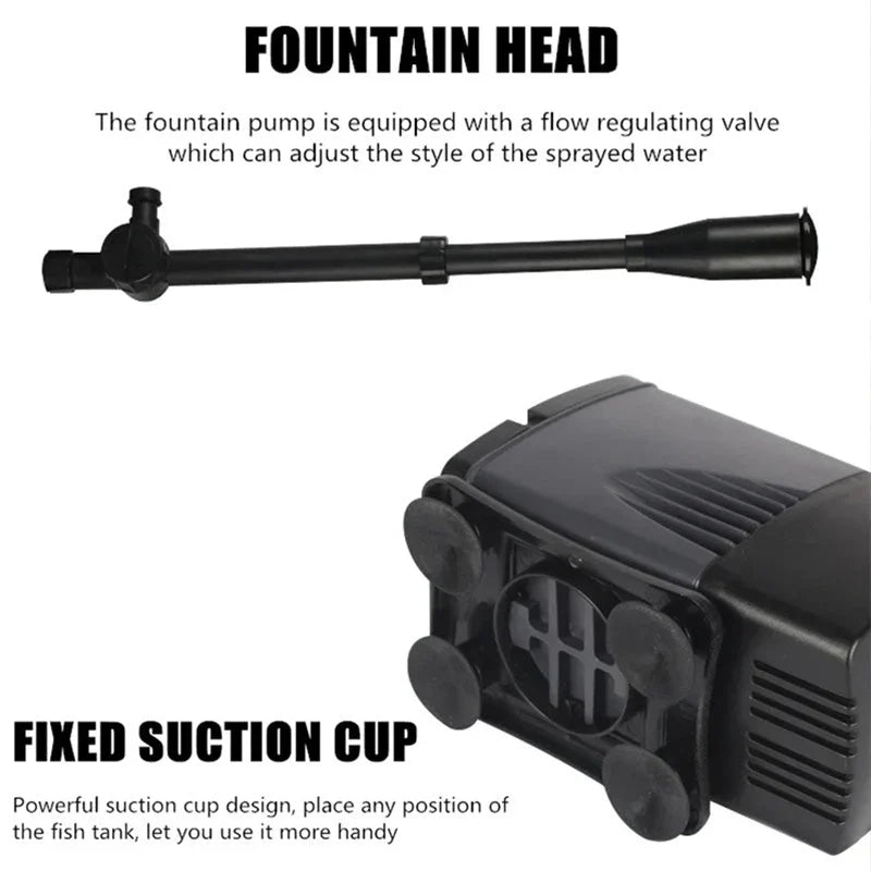🔥SAVE 49% OFF🔥 Fountain pump with LED color lighting