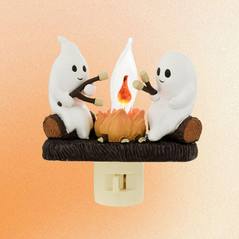 🎃Early Halloween Specials 49% ✨ 2024 Ghost Campfire Flickering Nightlight🔥