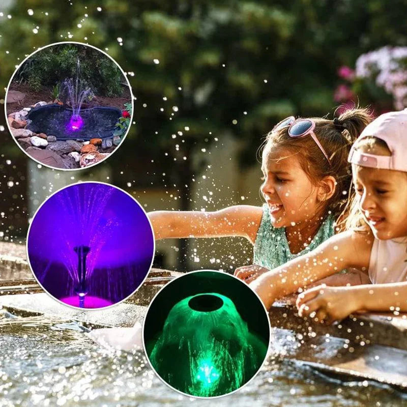🔥SAVE 49% OFF🔥 Fountain pump with LED color lighting