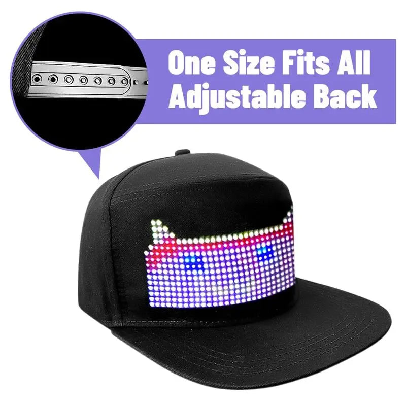 🔥Last Day 49% OFF🎁 Personalized LED Display Cap