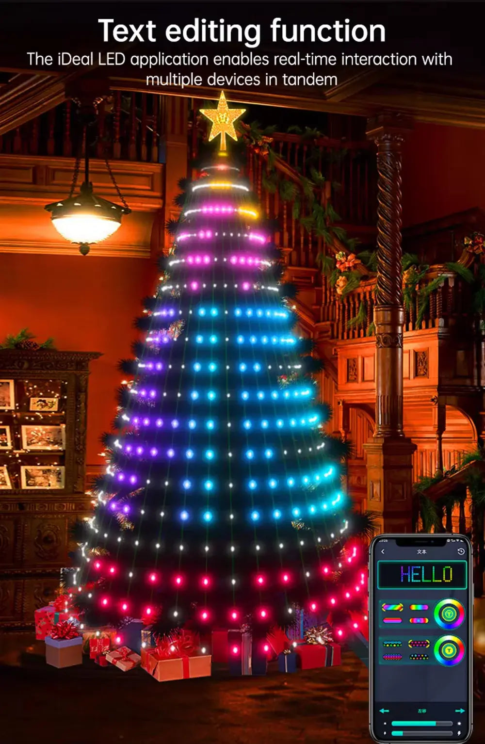 🌲BLACK FRIDAY SALE 50%OFF 🔥 ✨ Smart LED Christmas Tree Lights ✨