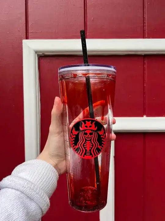 🎃Early Halloween Specials 49% 👻 Halloween Blood Drip Snow Globe Tumbler💀