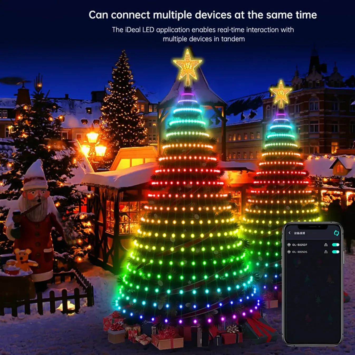 🌲BLACK FRIDAY SALE 50%OFF 🔥 ✨ Smart LED Christmas Tree Lights ✨