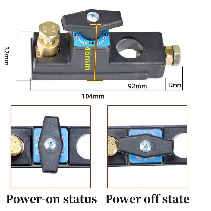 Car Battery Disconnect Switch