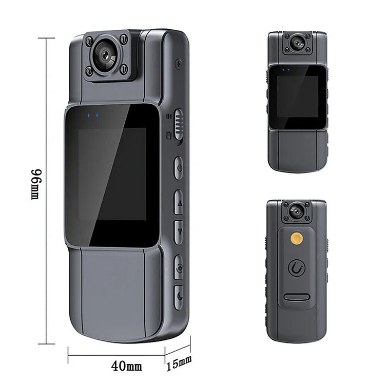 4K UHD Mini Body Camera with Audio and Video Recording