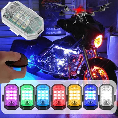 ✨ Last day discount - 50% Off ✨High Brightness Wireless LED Strobe Light