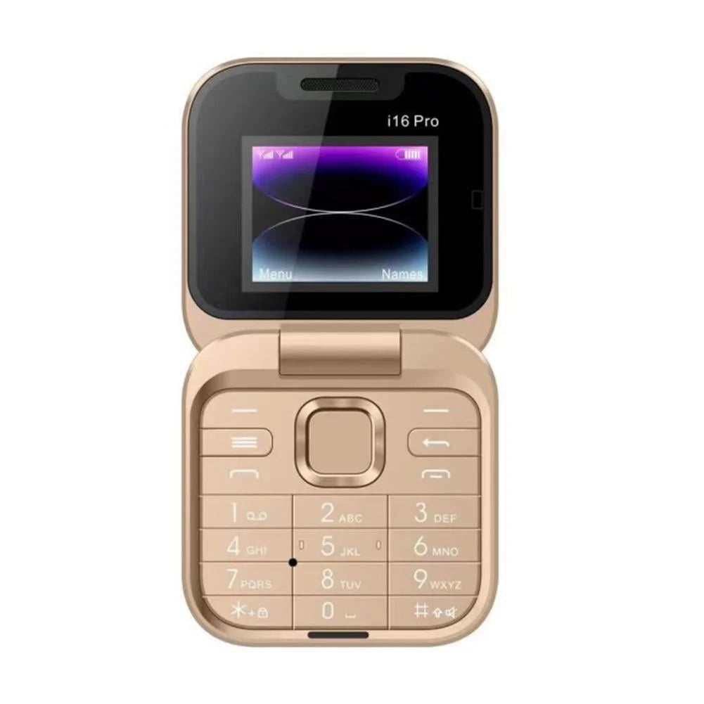๐ฅ2025 New Mini Flip Mobile Phone 2 SIM Card Small Display Foldable Cell Phone