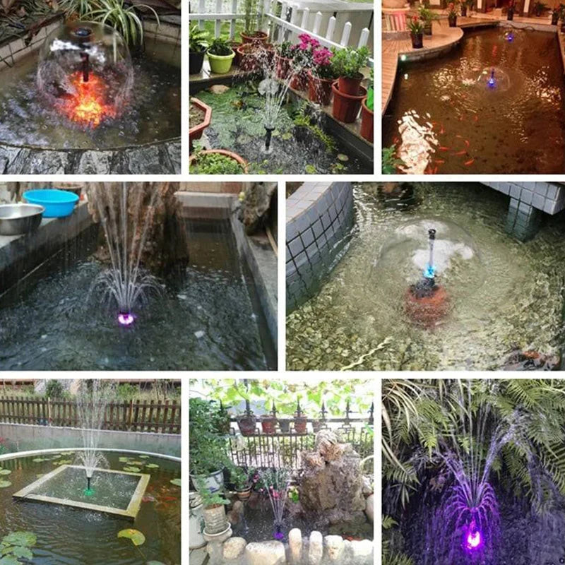🔥SAVE 49% OFF🔥 Fountain pump with LED color lighting