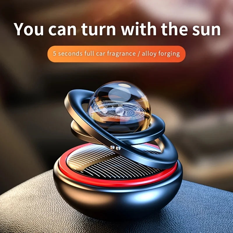 ⛅️ Solar-Powered Rotating Car Freshener
