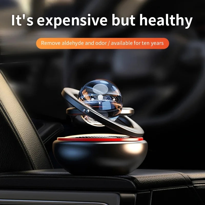 ⛅️ Solar-Powered Rotating Car Freshener