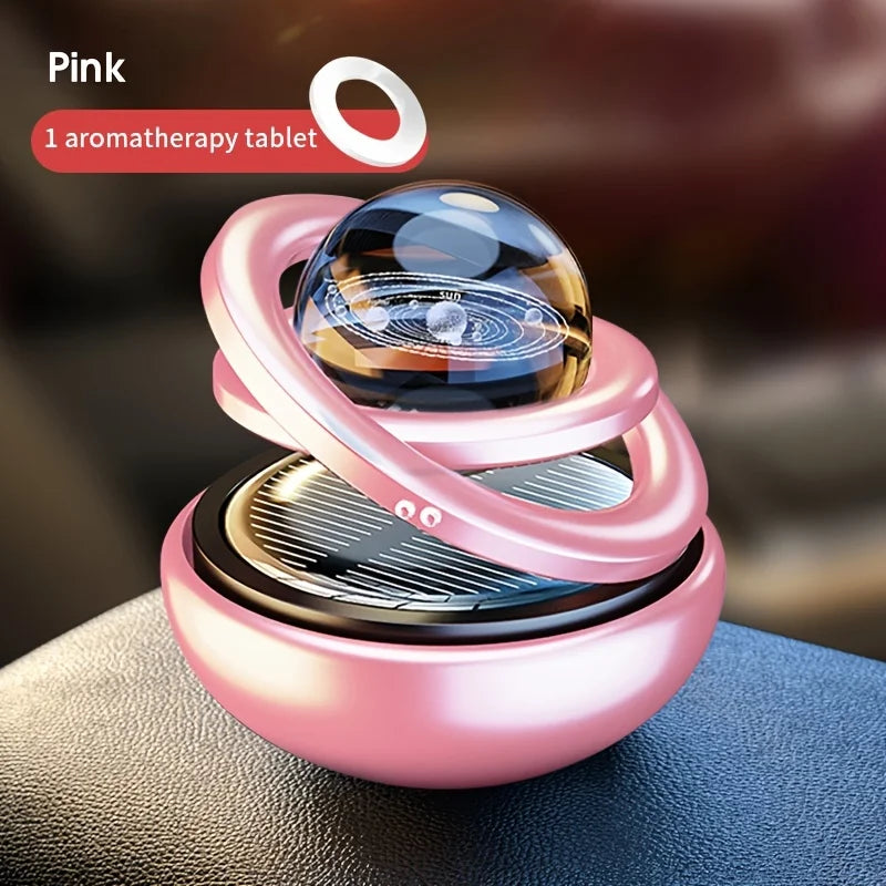⛅️ Solar-Powered Rotating Car Freshener