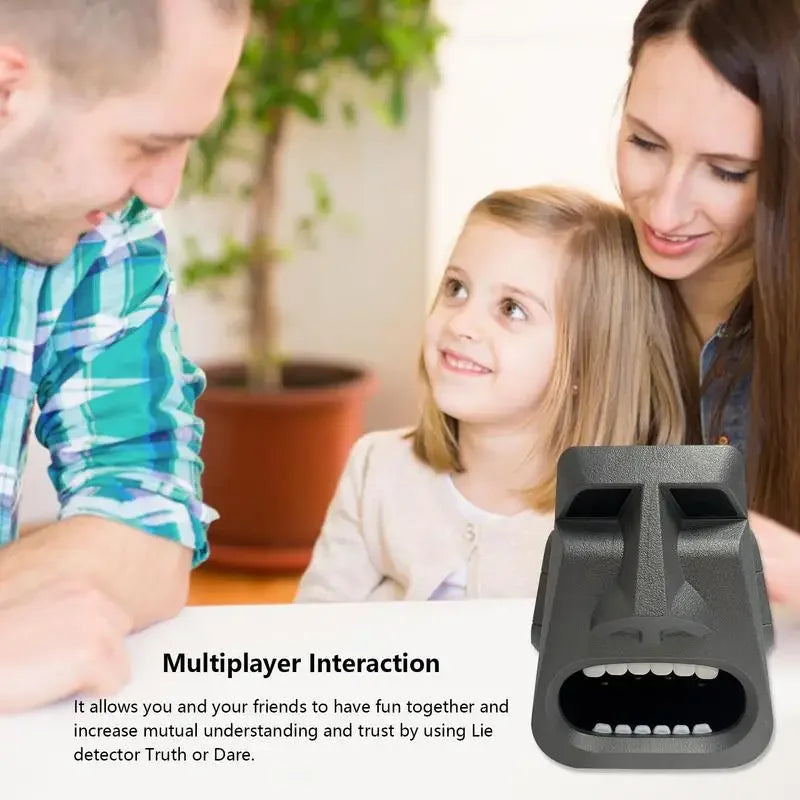 Gargoyle Roman Polygraph: Dual-Mode Lie Detector with Multiplayer, Lighting, and Sound Effects