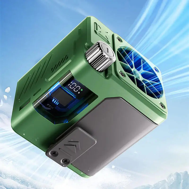 Portable Waist Fan with Power Bank