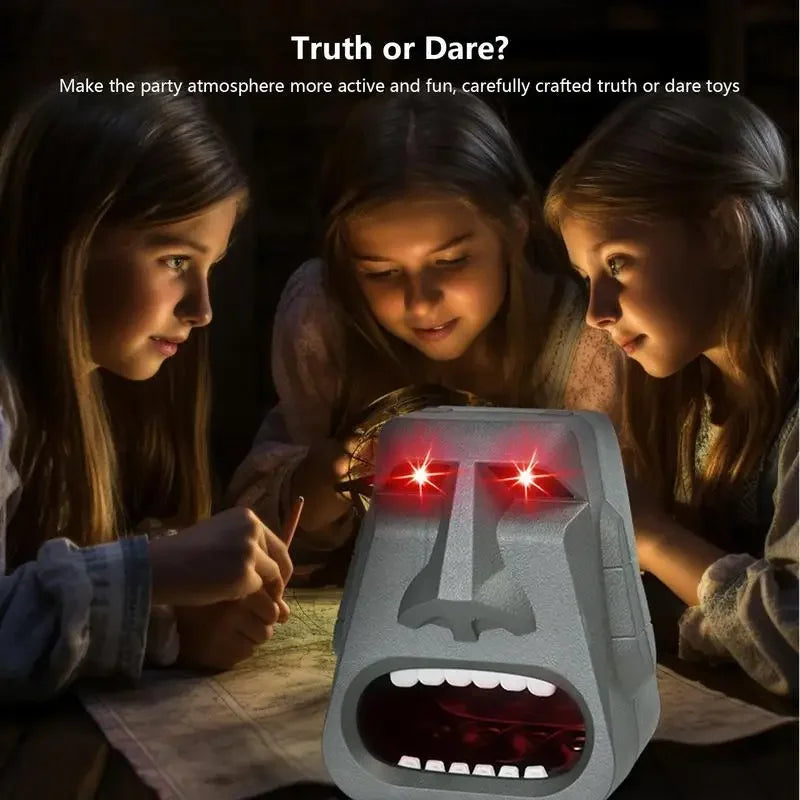Gargoyle Roman Polygraph: Dual-Mode Lie Detector with Multiplayer, Lighting, and Sound Effects