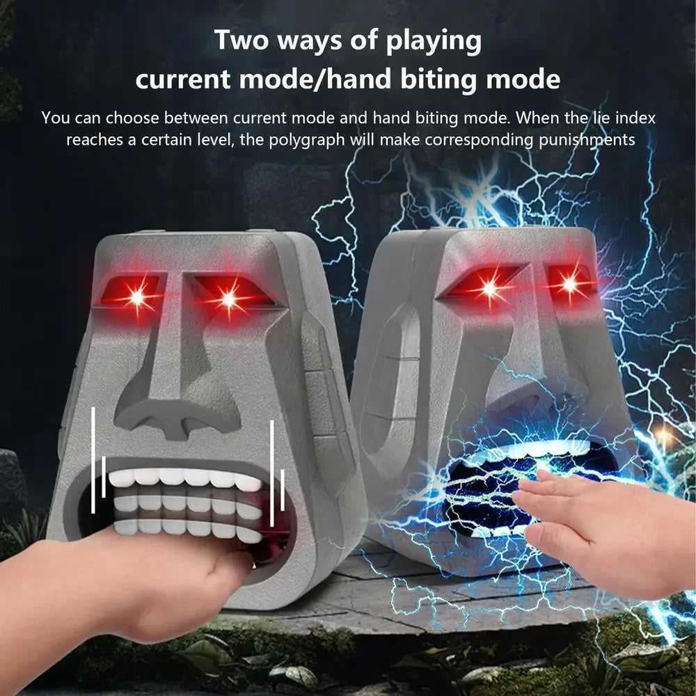 Gargoyle Roman Polygraph: Dual-Mode Lie Detector with Multiplayer, Lighting, and Sound Effects
