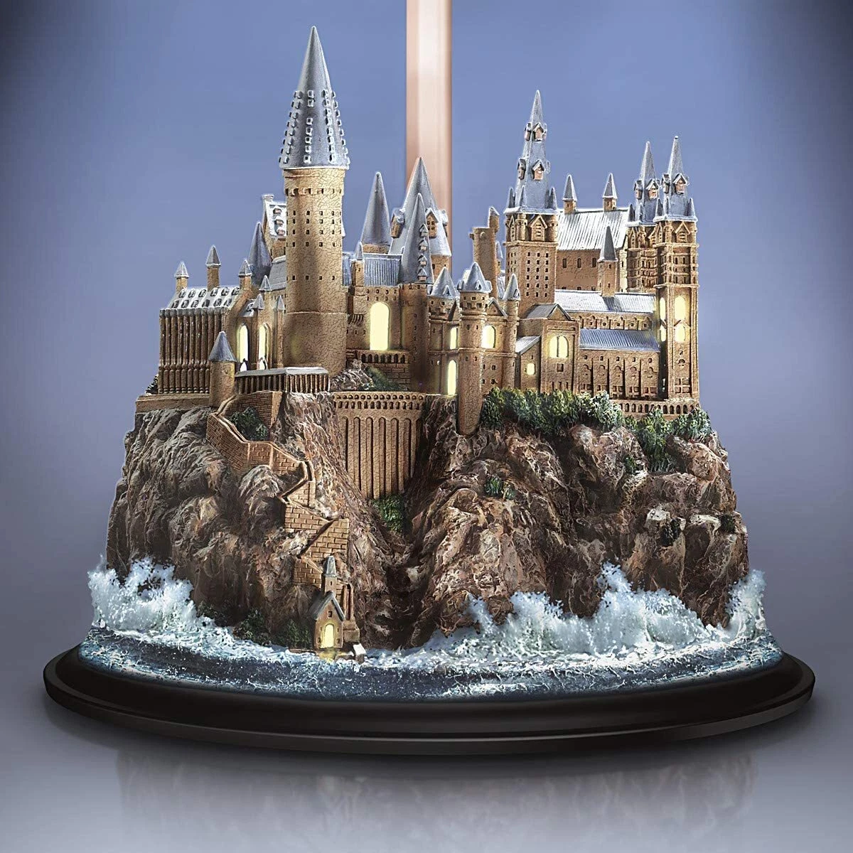 Magical Castle Table Lamp with Illuminated School Design
