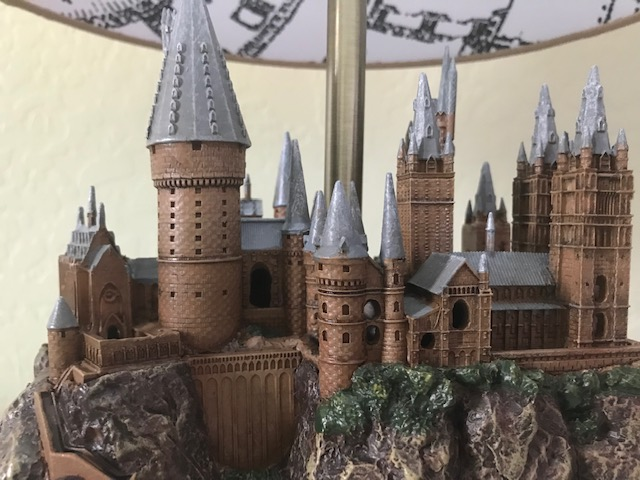 Magical Castle Table Lamp with Illuminated School Design