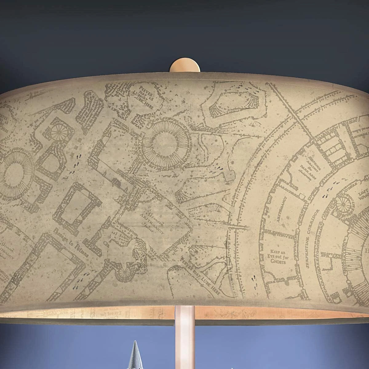 Magical Castle Table Lamp with Illuminated School Design
