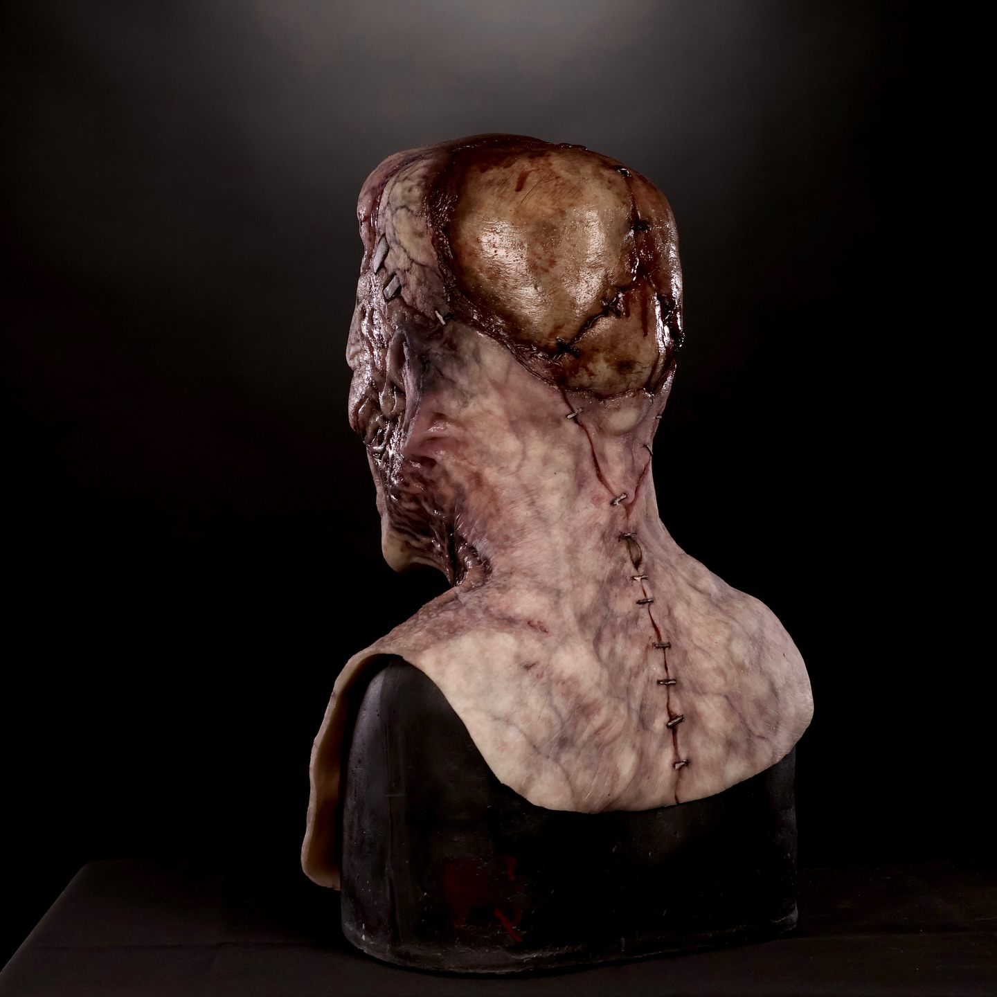 💀Frankenstein Themed Horror Mask - Hyperreal Disguise Mask for Halloween