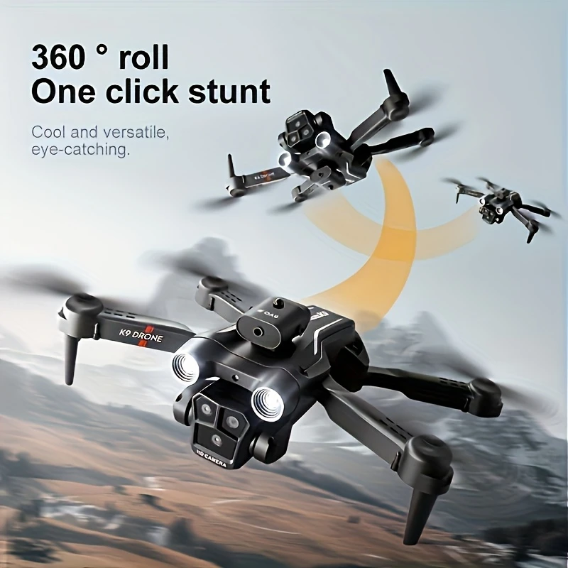 ✨NEW - Drone with 4K Camera, 3 Cameras And 360° Obstacle Avoidance, Optical Flow Positioning, One-click Take Off/landing with Auto Return, Smart Follow Function, Waterproof!