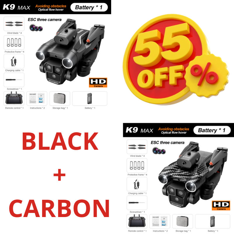 ✨NEW - Drone with 4K Camera, 3 Cameras And 360° Obstacle Avoidance, Optical Flow Positioning, One-click Take Off/landing with Auto Return, Smart Follow Function, Waterproof!