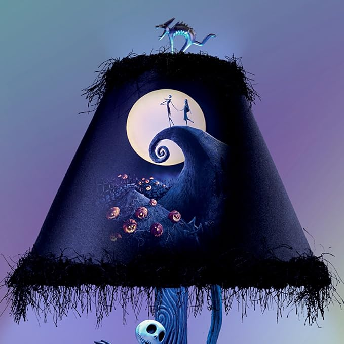 Tim Burton NIGHTMARE BEFORE CHRISTMAS Moonlight Lamp NEW