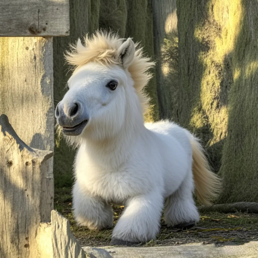 🎁Last Day Promotion 49% OFF 🐎Super realistic plush Pony🐎