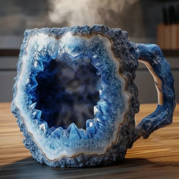 🌲Early Christmas Sale  ✨️2024 New Mineral Crystal Coffee Mugs☕