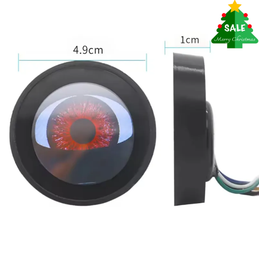 🎁🎅Third Generation Dynamic big eye lights can be installed on fog lights 24-mode new product