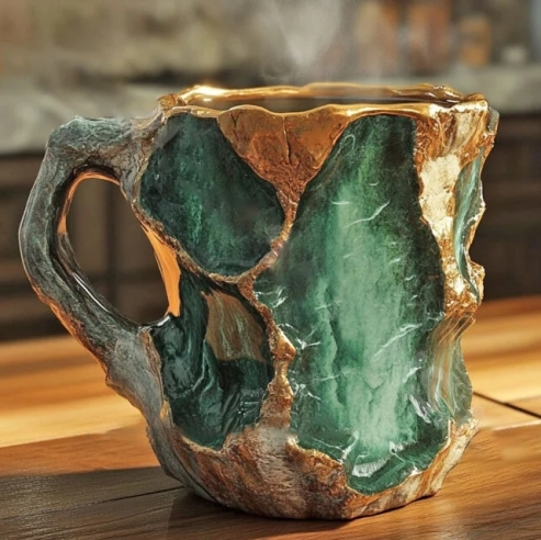 🌲Early Christmas Sale  ✨️2024 New Mineral Crystal Coffee Mugs☕