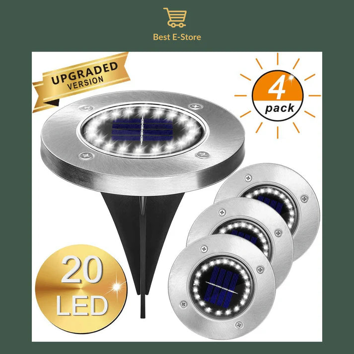 🔥New Waterproof Solar Powered Garden Lights