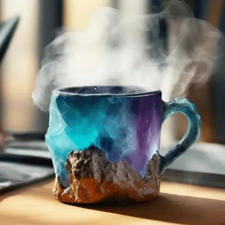 🌲Early Christmas Sale  ✨️2024 New Mineral Crystal Coffee Mugs☕