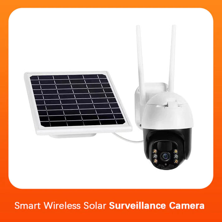 🔥SAVE 49% OFF🎥  Smart Wireless Solar Surveillance Camera