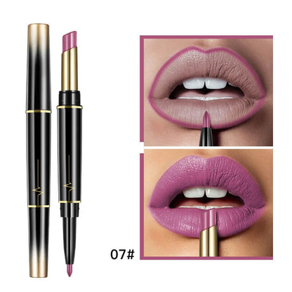 16 Color Long Lasting Lipstick Lipstick + Lip Liner Combo