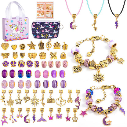 🎅Early Christmas Sale 50% OFF 🎁 Girls Charm Bracelet Making Kit