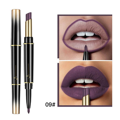 16 Color Long Lasting Lipstick Lipstick + Lip Liner Combo