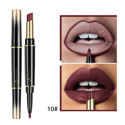 16 Color Long Lasting Lipstick Lipstick + Lip Liner Combo