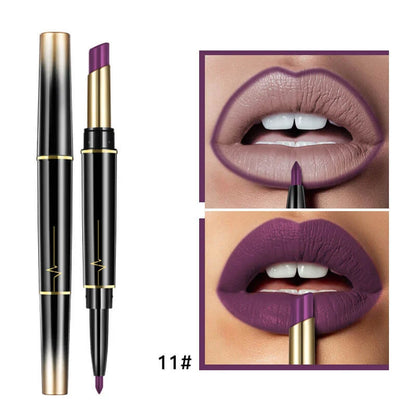 16 Color Long Lasting Lipstick Lipstick + Lip Liner Combo