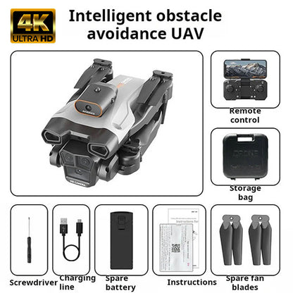 ✨Drone with 4K Camera Suitable for Adults, HS175D Remote Control Quadcopter with Auto Return, Follow Me, Brushless Motor, Circular Flight, Waypoints, Altitude Hold, Headless Mode, ~43 Minutes Long Flight Time!!