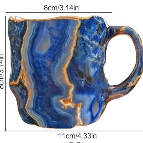 🌲Early Christmas Sale  ✨️2024 New Mineral Crystal Coffee Mugs☕