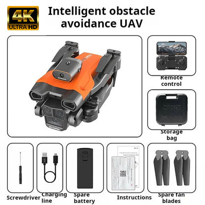✨Drone with 4K Camera Suitable for Adults, HS175D Remote Control Quadcopter with Auto Return, Follow Me, Brushless Motor, Circular Flight, Waypoints, Altitude Hold, Headless Mode, ~43 Minutes Long Flight Time!!