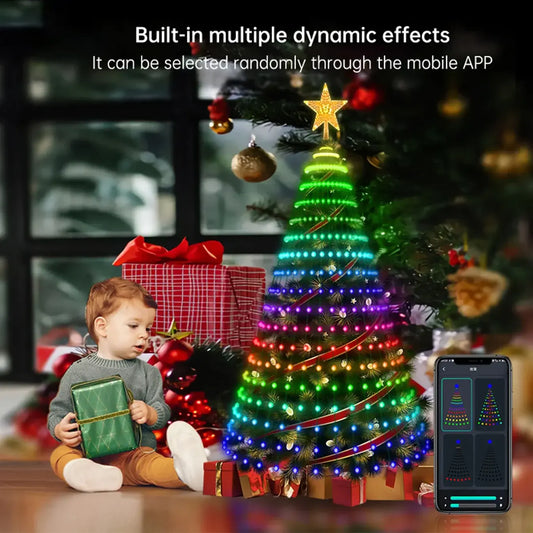 🌲BLACK FRIDAY SALE 50%OFF 🔥 ✨ Smart LED Christmas Tree Lights ✨