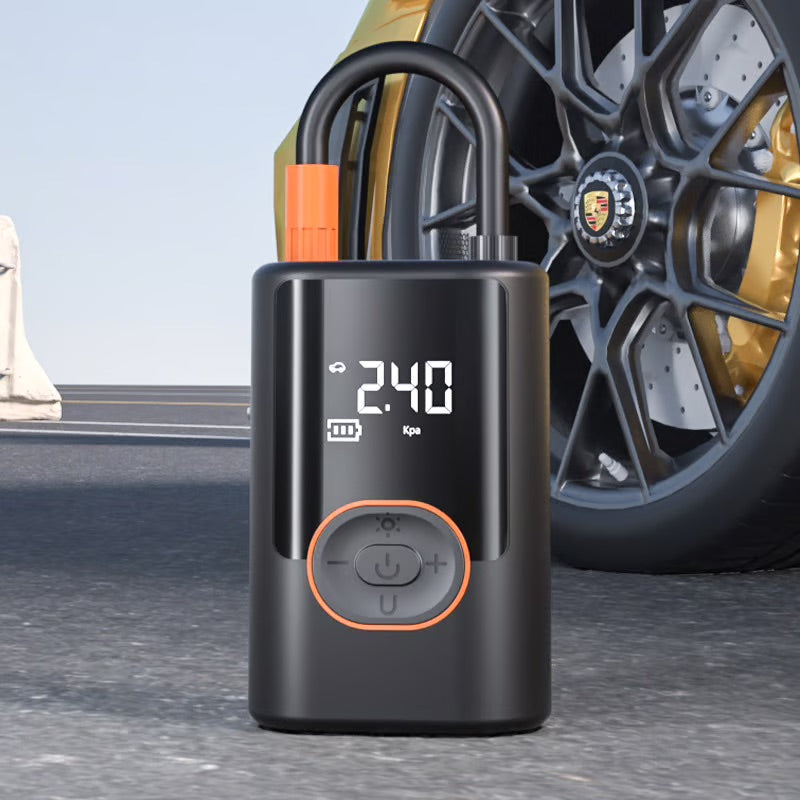 Cyber Monday Sale!🔥Portable Tire Inflator - Inflation/Pressure Measurement/Lighting/Power Bank