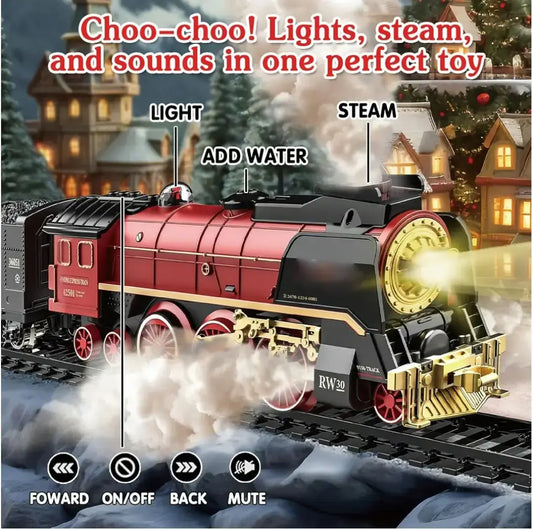 ⏰Christmas Promotion✨💖 2024 Control Steam Train Set