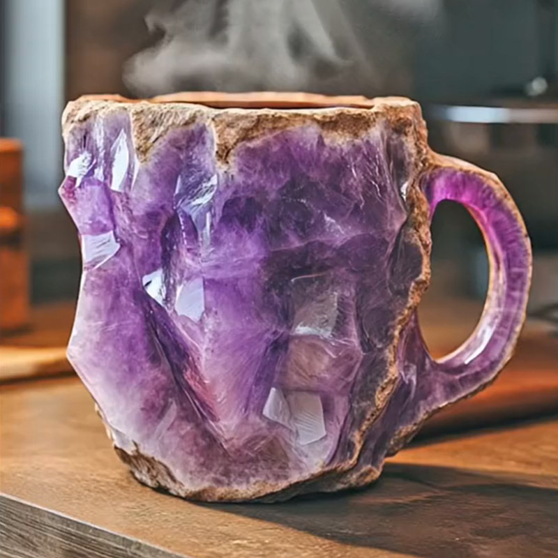 🌲Early Christmas Sale  ✨️2024 New Mineral Crystal Coffee Mugs☕