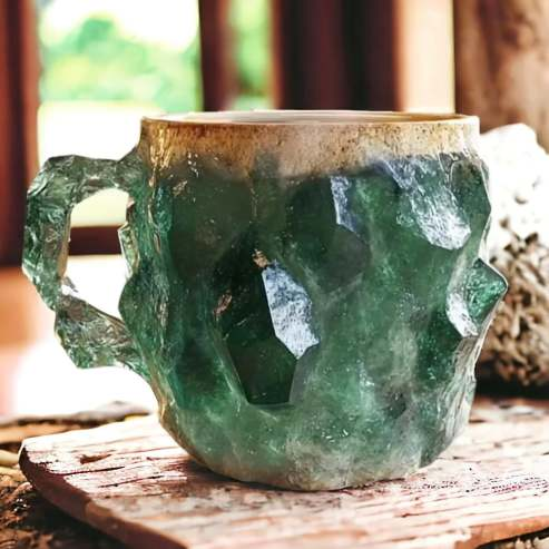 🌲Early Christmas Sale  ✨️2024 New Mineral Crystal Coffee Mugs☕