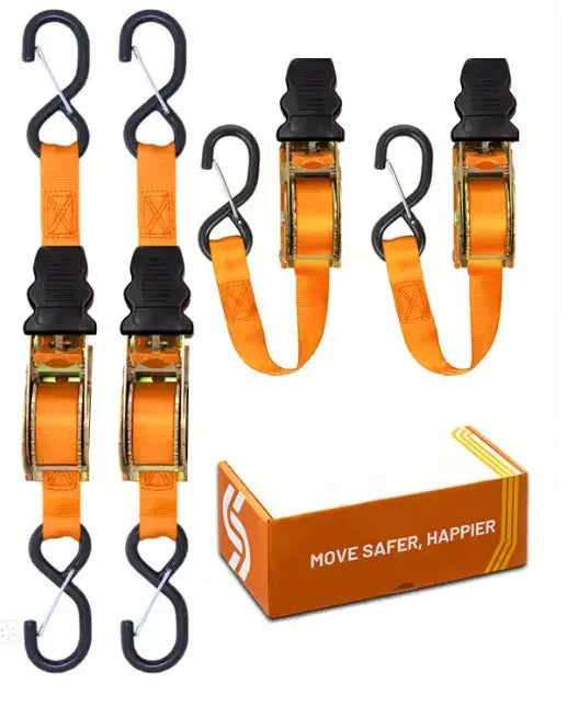 🔥Last Sale 50% OFF🔥 Retractable Ratchet Straps