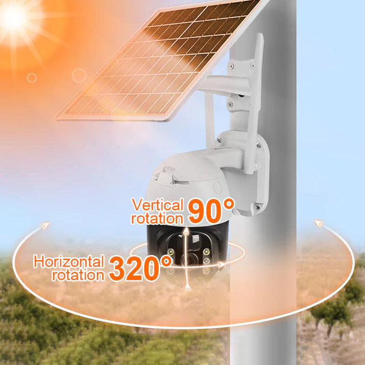 🔥SAVE 49% OFF🎥  Smart Wireless Solar Surveillance Camera