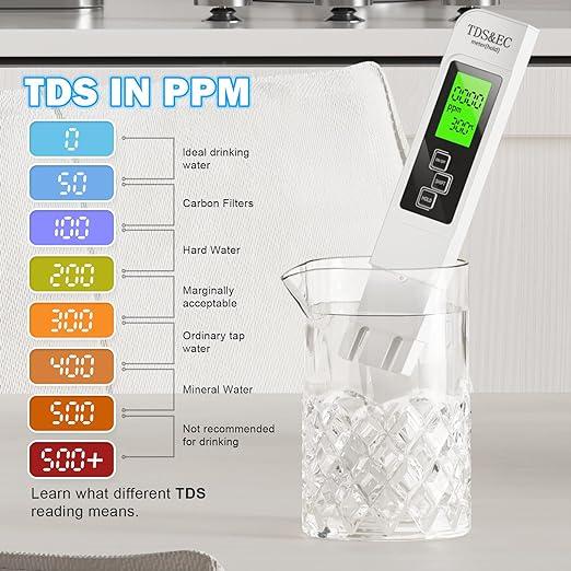 💥LAST DAY SALE 49% OFF💥 All-New 4 in 1 Tds Meter Digital Water Tester