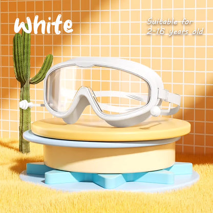 🎉Last Day Promotion 54% OFF🔥 HD children's large frame waterproof and anti-fog swimming goggles